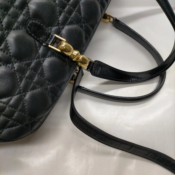 Authentic Christian Dior Leather Hand Bag mon429-110925 - Picture 6 of 16